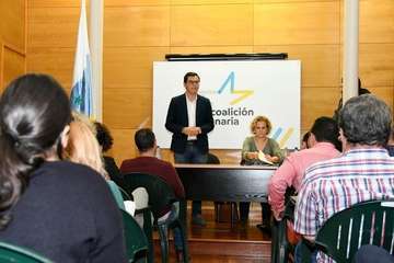 CC eligió a Pablo Rodríguez por aclamación como candidato al Parlamento de Canarias por Gran Canaria (Foto TA)